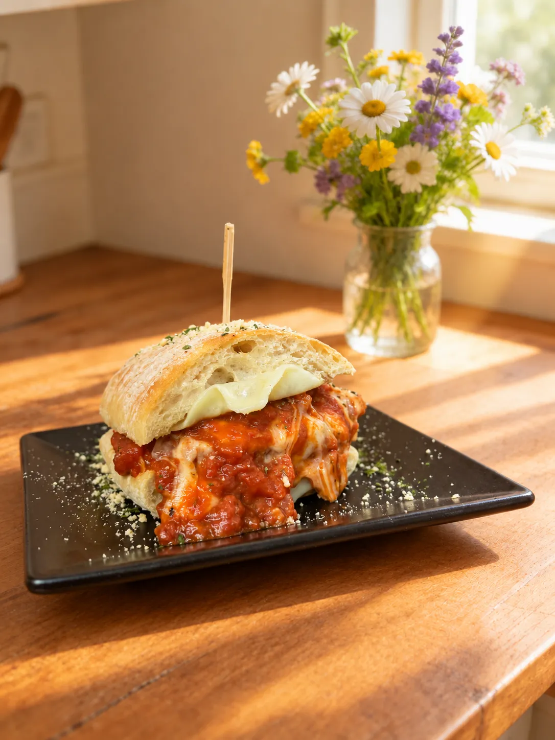 Chicken Marinara Melt